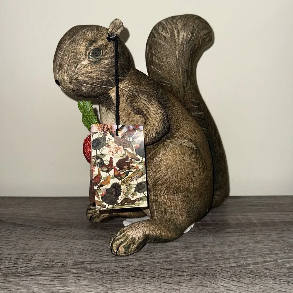John‎ Derian Target Squirrel Pillow  NWT
